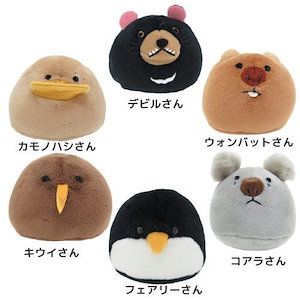 Qoo10] ウォンバットさんたち マスコット やわら