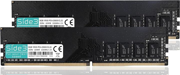 Vostro互換 DELL 増設 デスクトップPC用メモリ DDR4-3200MHz OptiPlex PC4-25600 2枚組(8GB 2枚組) 6,462円