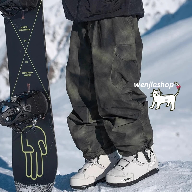 スノーボードウェア 2025 単品ボトムス メンズ レディース パンツ ズボン ゆったり ウィンタースポーツ 韓国風 防水 防寒 スノーウェア スキーウェア スノボウェア 10,231円