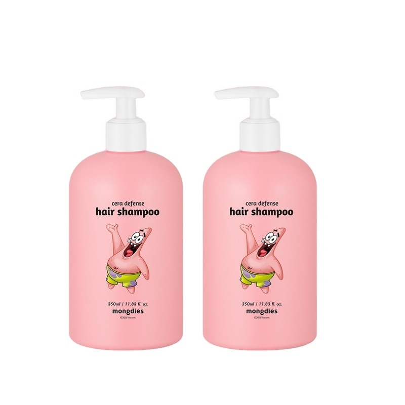 [1+1]モンディエスキッズ子供弱酸性セラディフェンスヘアシャンプー350ml