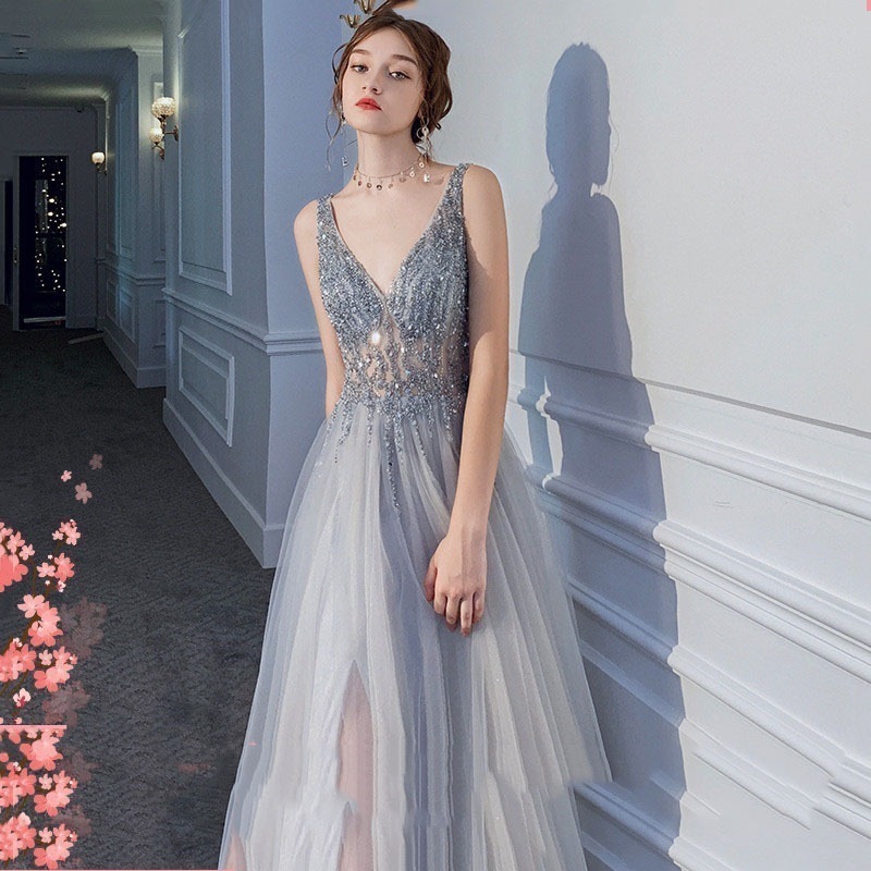 パーティードレスワンピースハイエンド付き添い人服演出服結婚式 ドレス レース ワンピース ロング丈 フォーマルドレス ドレス