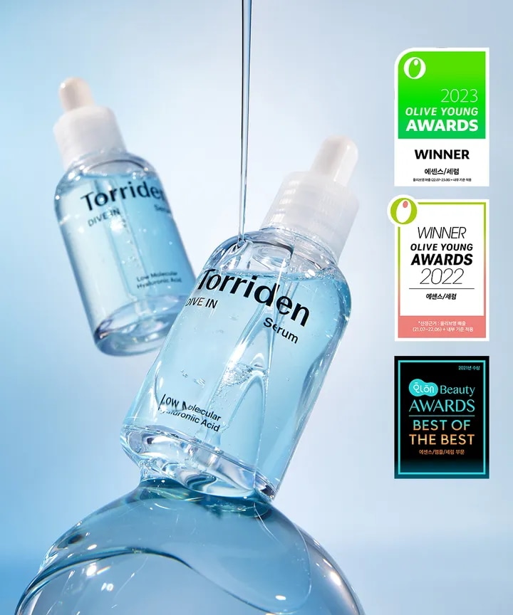 [2点セット] 토리든 ダイブイン 低分子ヒアルロン酸 セラム 50ml + クリーム80ml + (ダイブイン スージング クリーム 2ml*10枚) 6,351円