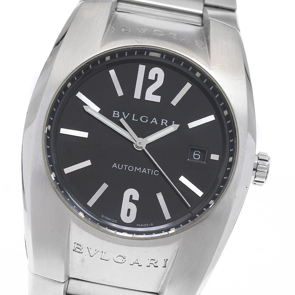 ブルガリ BVLGARI EG40S エルゴン デイト 自動巻き メンズ _939213【中古】