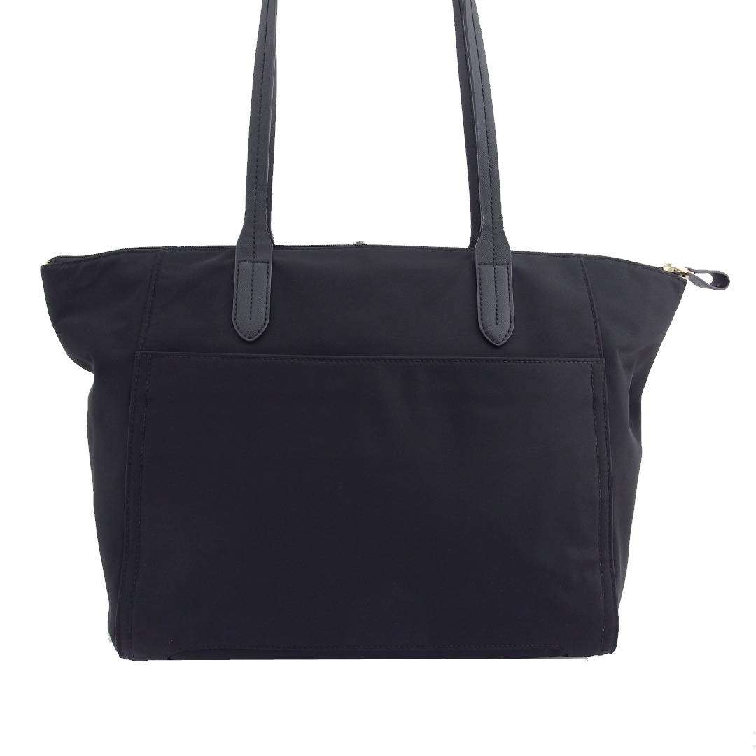 トートバッグ ブラック×ゴールド レディース 中古