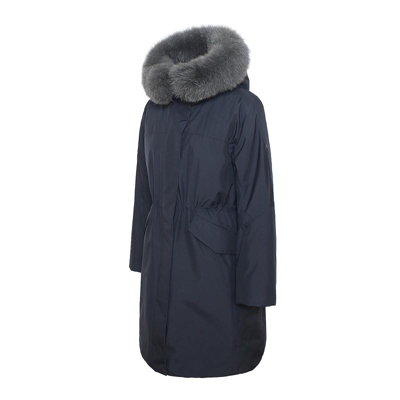 女性アルテウィンドストッパーサファリダウンジャケットダークネイビー7L82077 7L82077-M04