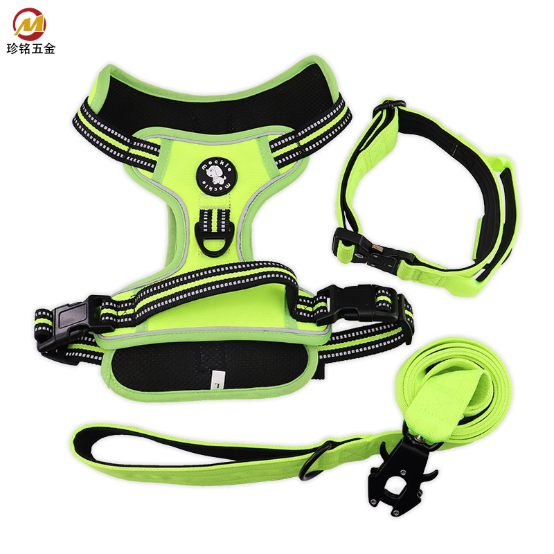 ベストスタイルの犬のリーシュペットチェストアンドバックセット小さな犬と猫の通気性犬の散歩 5,600円