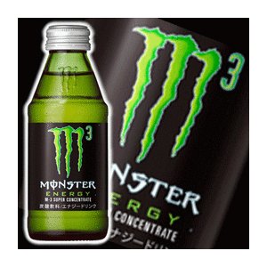 (まとめ買い)アサヒ モンスターエナジー Ｍ3 ワンウェイびん 150ml×48本(24本×2ケース)