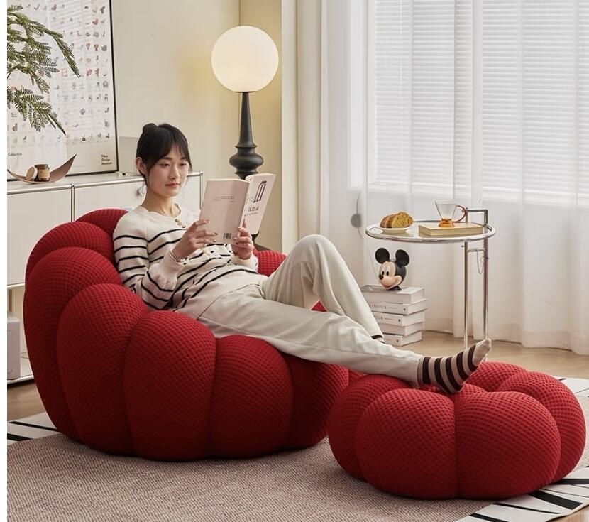 欧風ソファーかぼちゃソファ　多種様式選択　ソファ／チェア・椅子　インテリア家具　一人ソファー　独身ソファー人気チェアシングルソファー　ファッション