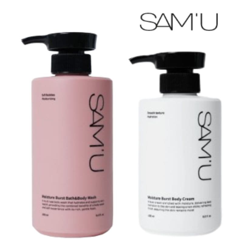 モイスチャーバーストバス＆ボディウォッシュ 490ml / モイスチャーバーストボディクリーム 400ml