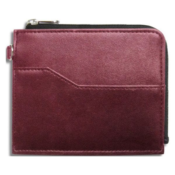 （まとめ買い）コレクト フラグメントケース 本革調 6ポケット カード/紙幣/コインをコンパクトに携帯 ワイン CH-200V-WI [x3]