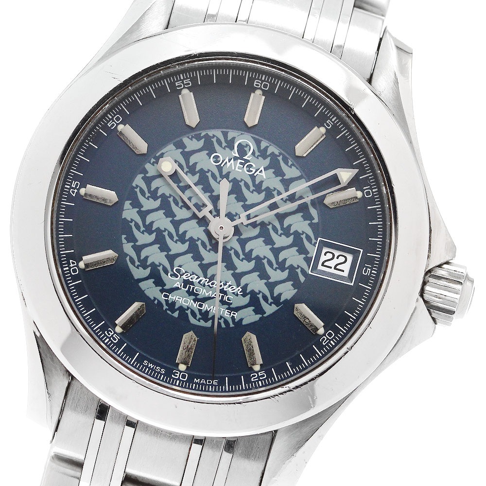 オメガ OMEGA 2500.80 シーマスター120 ジャックマイヨール デイト 自動巻き メンズ _874172【中古】