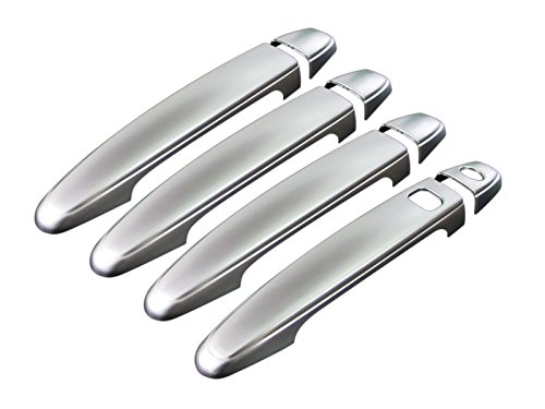BRIGHTZ ウィッシュ 10 11 14 ドアハンドルカバー ノブ サテンシルバー 【 DHC-NOBU-378 】 ANE10G ANE11W ZNE10G ZNE14G ANE10 ANE11