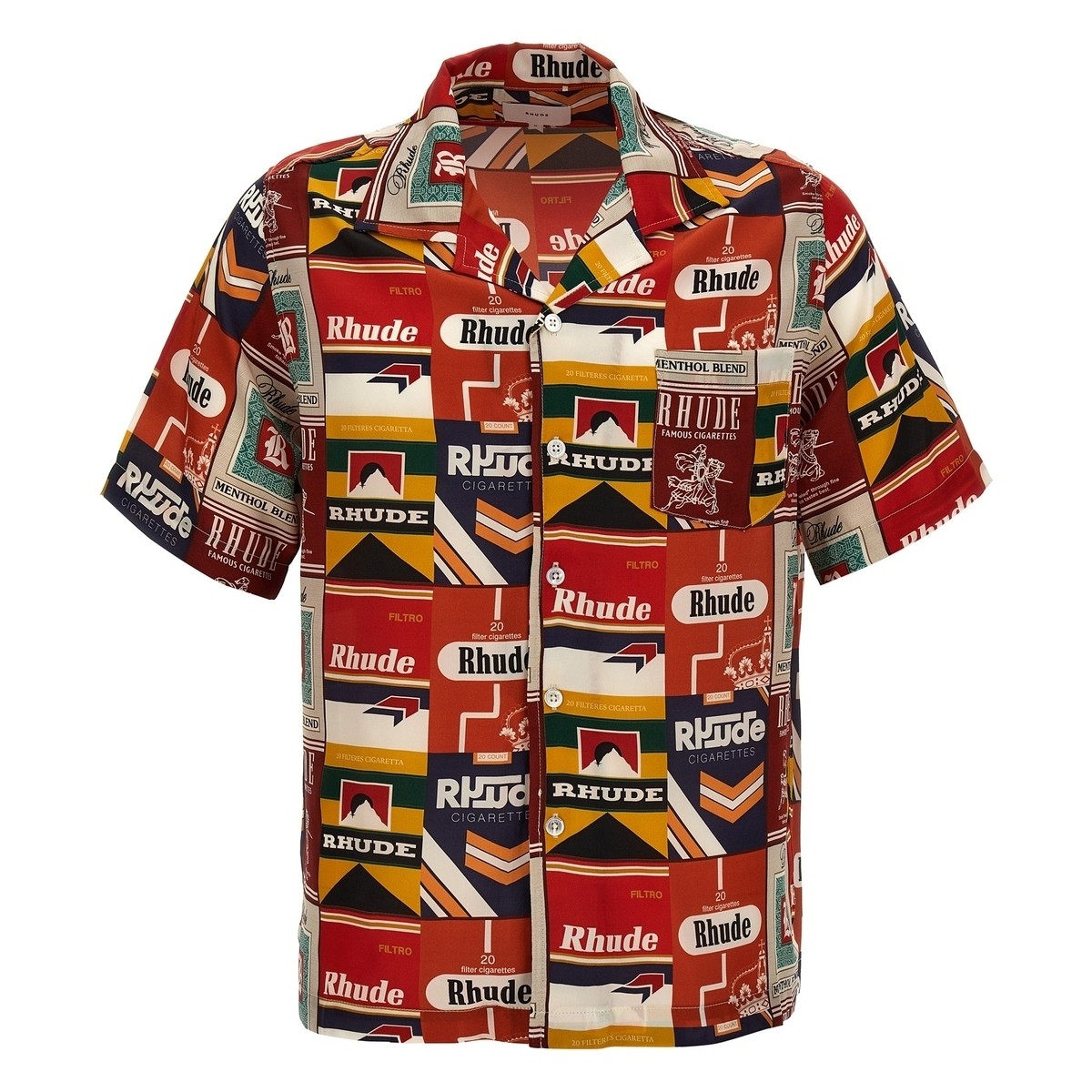 RHPS24SR041743620362 マルチカラー 春夏2024 シャツ メンズ ju
