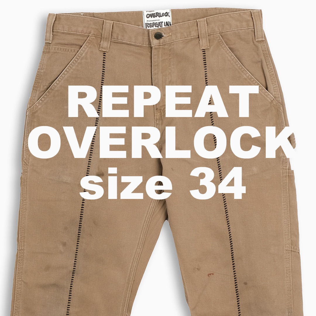 REPEAT PLUS RE-OVERLOCK パンツ 34インチ (RPO013404)