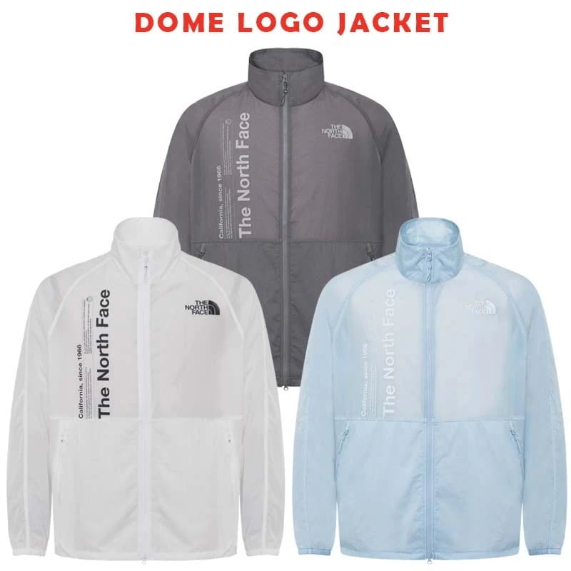 韓国正規品保証 関税負担なし NJ3LR03J DOME LOGO JACKET デイリー 基本 着装 男子 女子 人気 韓国 ファッション 男女共用 アウトドア