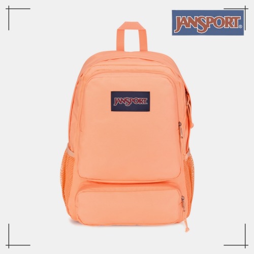 JANSPORT 公式 ダブルトーン PEACH NEON おしゃれ 男女兼用