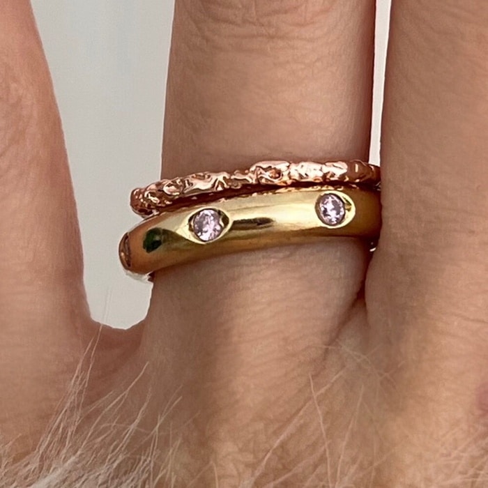 指輪エスパ船尾モンスターエックス着用 The rose planet ring 2/韓国の人気ブランド 韓国正規品 韓国の人気商品 韓国ファッション 韓国ジュエリー デイリーアクセサリー SNSで