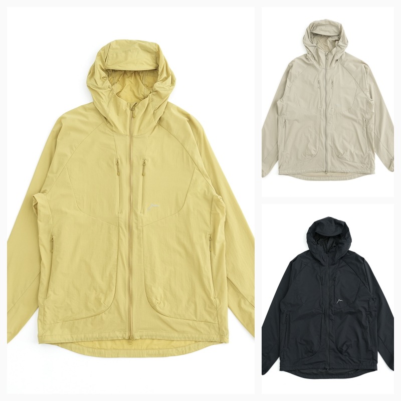 【CAYL】26SS LIGHT CONSEAL ZIP JACKET : 3COLORS