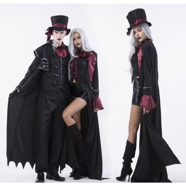 ハロウィン 吸血鬼 ドラキュラ 衣装 仮装 コスプレ コスチューム ハロウィーン メンズ レディース ペアルック お揃い
