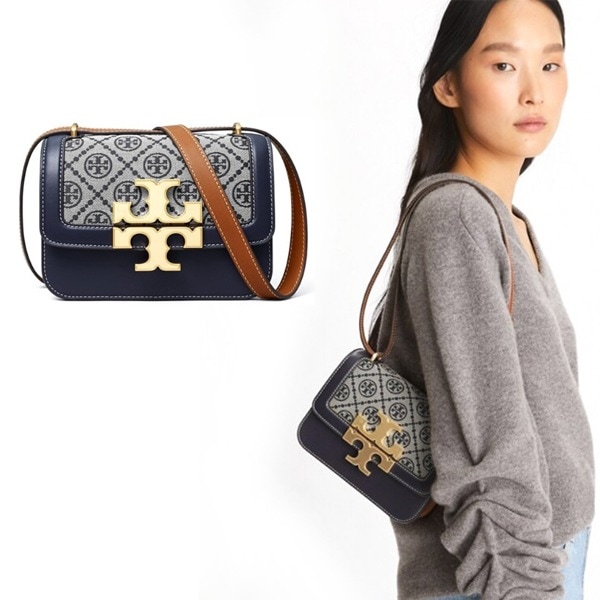 Small T Monogram Eleanor Shoulder Bag 151309