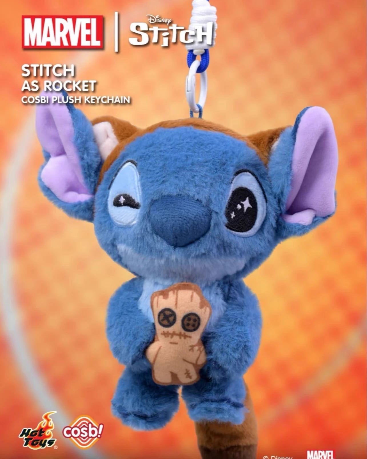 HotToys marvel スティッチ COSBI ぬいぐるみペンダント Hot Toys
