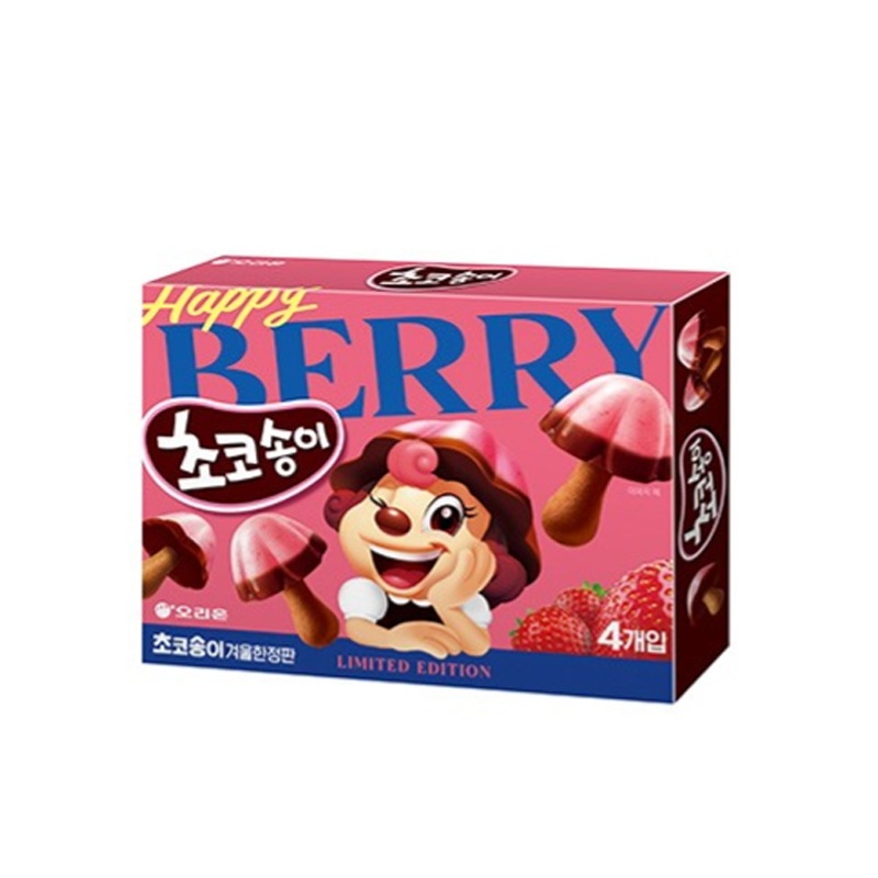 ハッピーベリー チョコ松茸 冬限定版 144g x 10個