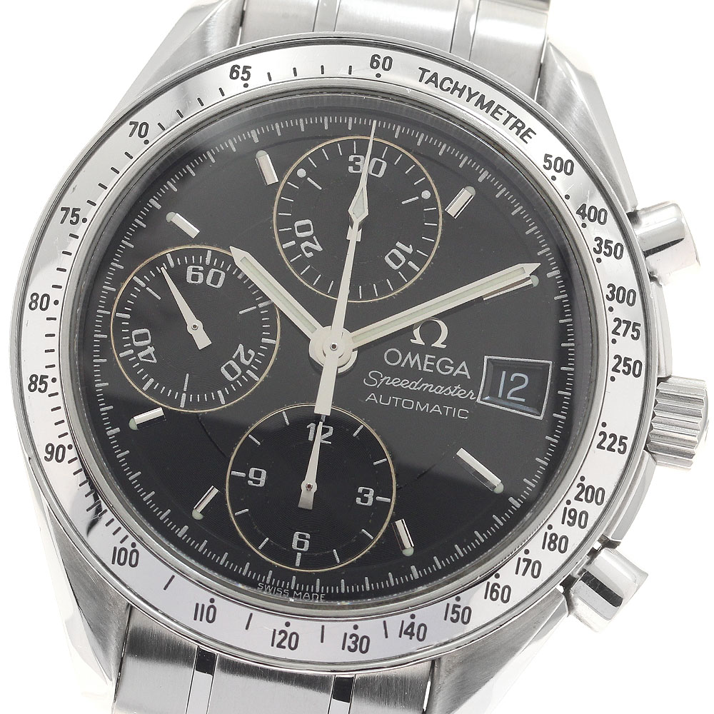 オメガ OMEGA 3513.50 スピードマスター デイト クロノグラフ 自動巻き メンズ _957710【中古】