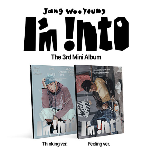 [2種セット] Jang Wooyoung - 3rd Mini [I m into] [Thinking/Feeling Ver.]