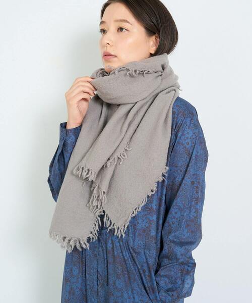 [最安値挑戦]ストール 縮絨ウールストール レディース