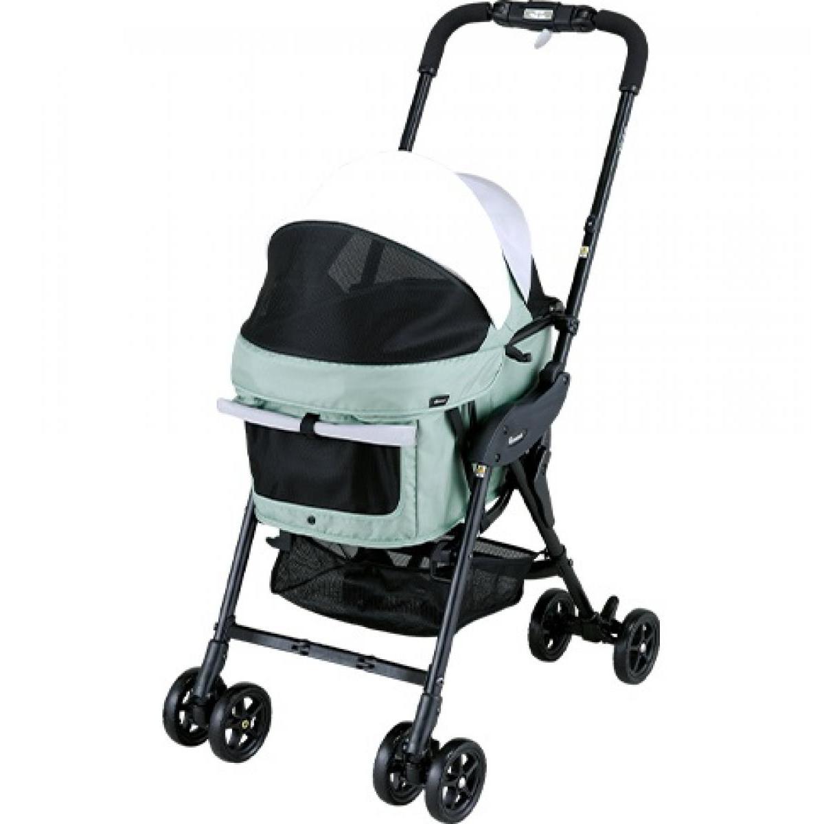 【FAX発注】Compet コムペット milimili lite α ミリミリライト アルファ バニアングリーン　ペットカート バギー コンパクト 軽量 コンビ Comb