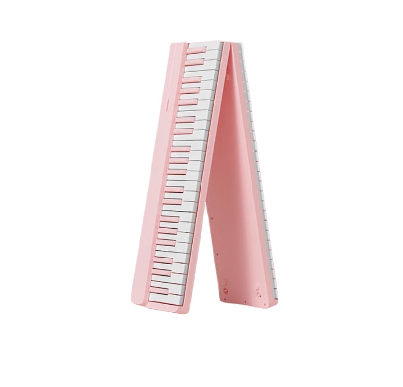 折り畳み式エレクトリックピアノ 88キー ピンク桜 鍵盤楽器