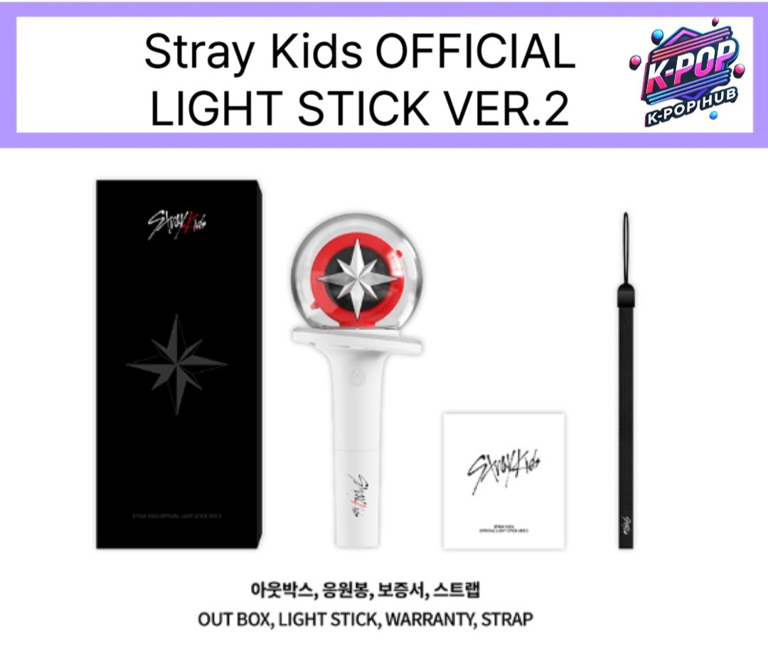 [公式] Stray Kids ペンライト Ver. 2 (Official Light Stick)