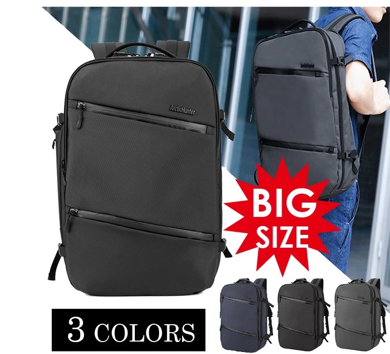 ビジネスバッグ メンズ ビジネス リュック 出張 旅行 アウトドア 通学 PC 撥水加工 軽量 2WAY ビジネスリュック