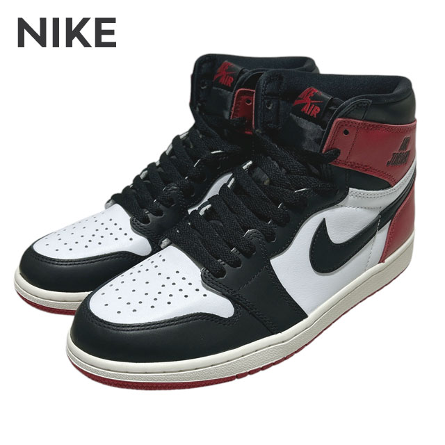 ナイキ NIKE AIR JORDAN 1 RETRO HIGH OG エアジョーダン1 つま黒 BLACK TOE ブラックトゥ スニーカー DZ5485-106 291-003200-279