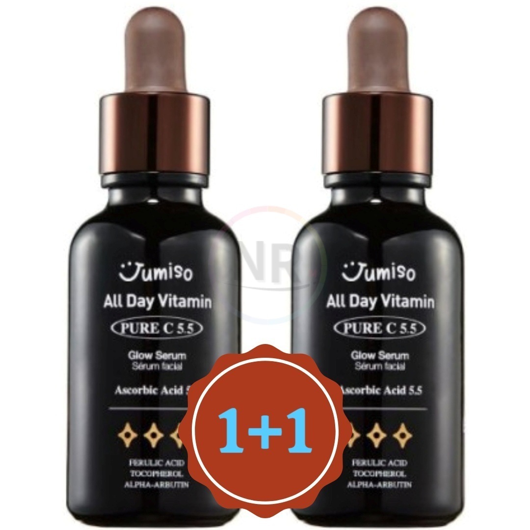 1+1 オールデイ ビタミンピュアC 5.5 グロー セラム 30ml 鎮静 弾力 保湿 栄養供給