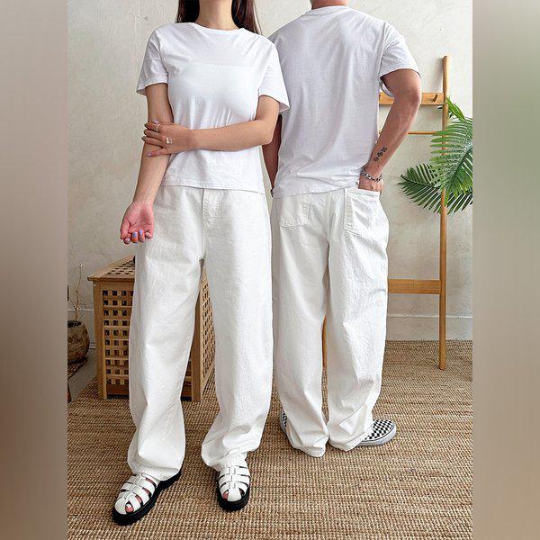 男女兼用 YKK ベーシック カーブ デニム パンツ UJ-JEA-1001