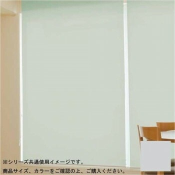 タチカワ ファーステージ 遮光2級ロールスクリーン ダークブラウン 幅60x高さ180cm プルコード式 TR-1101 ネムロパール