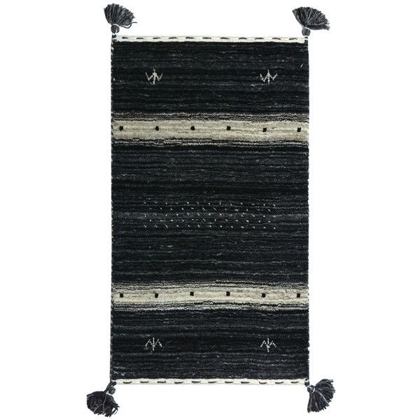 270055020 ギャッベ マット ラグ LORRI BUFFD L17 6090cm メーカー直送