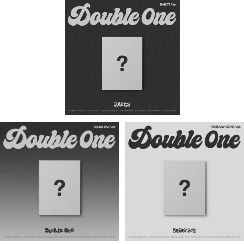 [3種セット] Double One 1st Mini [Xpert] アルバム