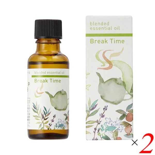 アロマ アロマオイル 精油 生活の木 ブレンドエッセンシャルオイル 30ml 2本セット ブレイクタイム