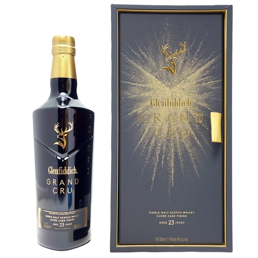 グレンフィディック 23年 グランクリュ シングル モルト 40度 箱付 700ml 正規品 スコッチウイスキー スペイサイド ^YCGD23J0^