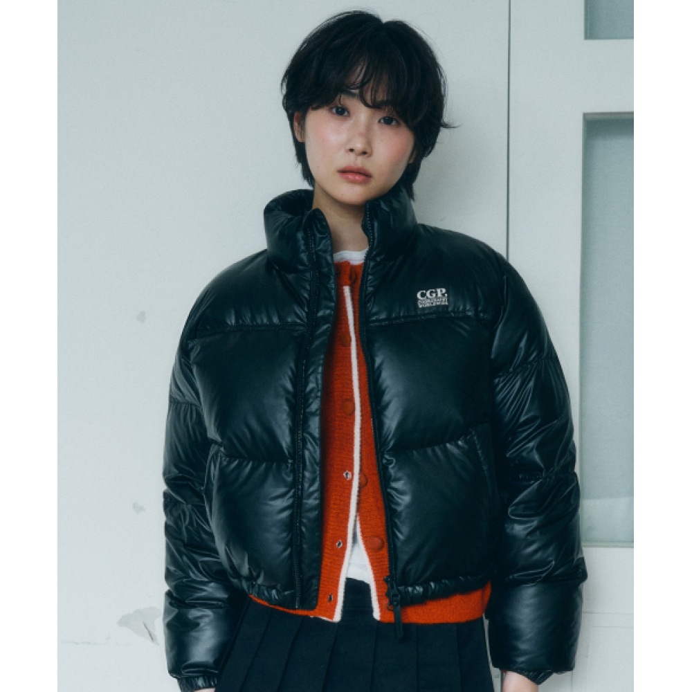 コデジー [24年版](レディース) RDS グロッシーダックダウンパファーショートパディング_ブラック 16,447円