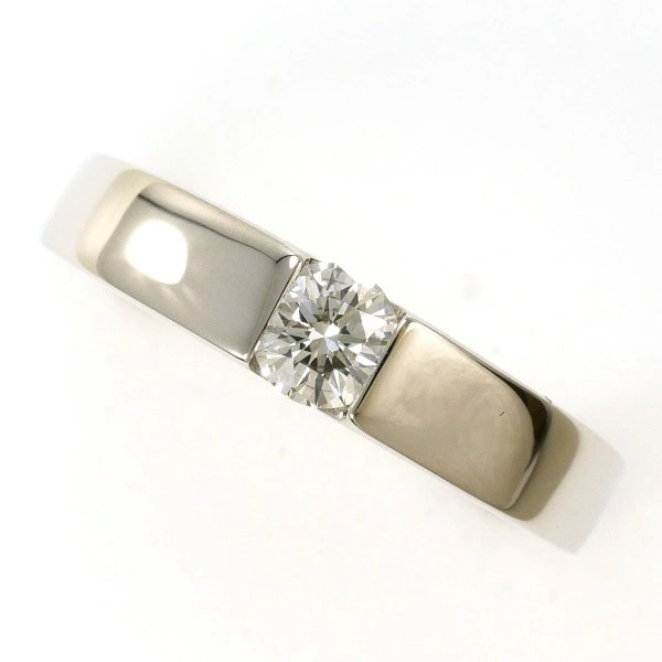 PT1000 リング 9.5号 ダイヤ 0.340 IF ピンクダイヤ 鑑定書 ジュエリー 中古