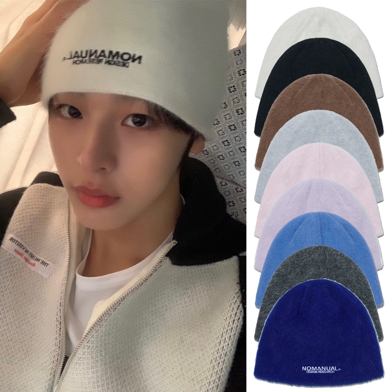 UL:KIN X DUNE_DUNE Logo Embroidery Beanie_Black ニット帽