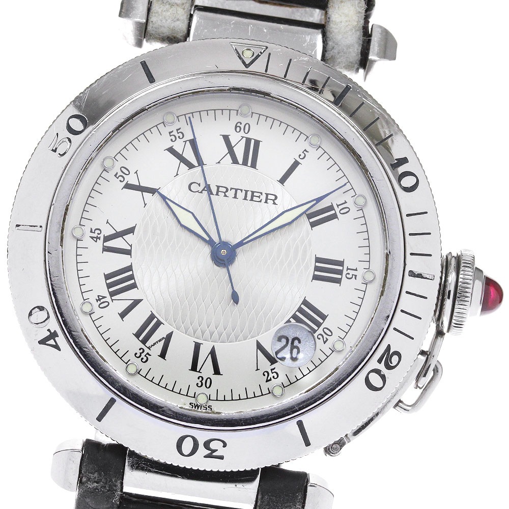 訳あり カルティエ CARTIER W3102255 パシャグリッド 150周年記念モデル限定1847本 自動巻き メンズ _825115【中古】 202,800円
