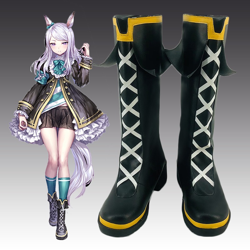 ジョッキーガール プリティーダービー メジロマックイーン Cos 靴 コスプレ靴 コミックショー 二次元 パフォーマンスシューズ