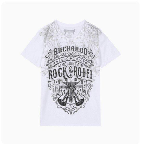 女性40番手シングルヴィンテージアートワーク半袖Tシャツ(B252TS691P)