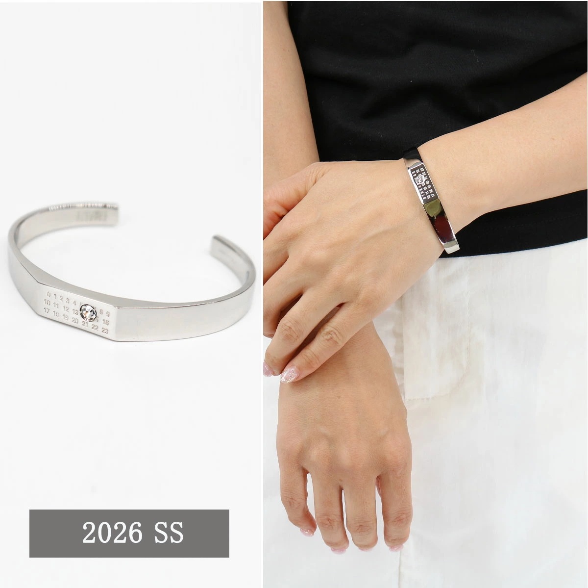 バングル SM6UY0104 P8859 シュヴァリエ ブレスレット レディース ユニセックス ナンバリングロゴ アクセサ