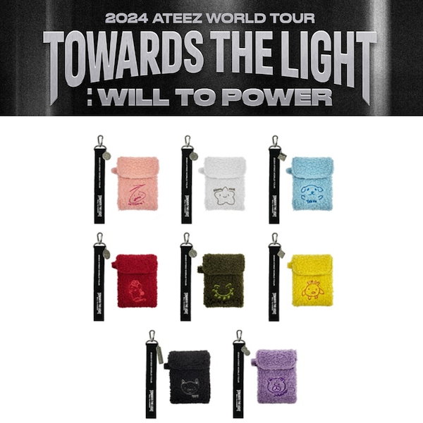 [公式] STRAP MINI POUCH / ATEEZ TOWARDS THE LIGHT : WILL TO POWER 公式グッズ