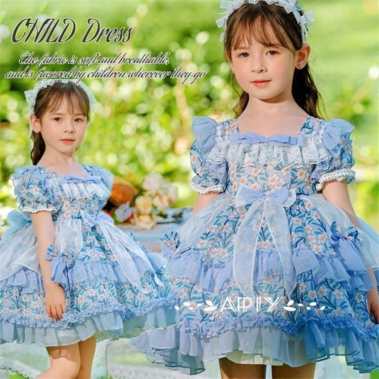 新品限時!優!惠!ロリータワンピース 女子 子供服 プリンセスドレス キッズドレス ベビーロリータドレス 可愛い 赤ちゃん お宮参り 結婚式 ピアノ発表会 誕 七五三 ロリータ